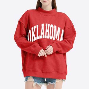 Camiseta de Cuello Alto para Mujer, Precio Económico, Buena Calidad, 100% Algodón, Ligera, Transpirable, Secado Rápido, Impresión Frontal Personalizada, OEM - Product Image 6