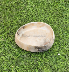 Tazón de Fruta Rojo de Resina de Moda, Tazón de Ensalada de Resina, Tazón para Mezclar de Resina - Product Image 3