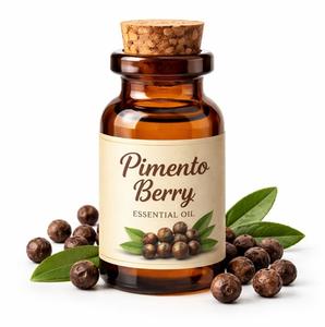 น้ำมันหอมระเหยพิมิโตเบอร์รี่เข้มข้นสูงสำหรับขายส่ง OEM น้ำมันหอมระเหยออลสไปซ์สำหรับบำรุงผิว ดูแลเส้นผม นวดตัว และสปา จำหน่ายจำนวนมาก - Product Image 2