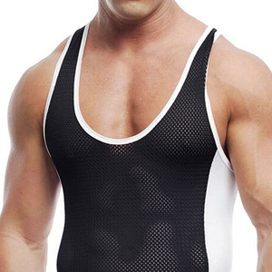 Nouveaux maillots de lutte cool, combinaisons de musculation, fabrication sur mesure OEM, vente en gros à bas prix, service de personnalisation de maillots de lutte - Product Image 4