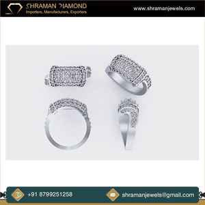 Hip Hop Iced 10K Solid Gold Pass Tester 4 Rows VVS Moissanite Rapper Dazzling Sparkly Luxury Geometric Eternity Band <b>Custom</b> <b>Ring</b> - Product Image 5