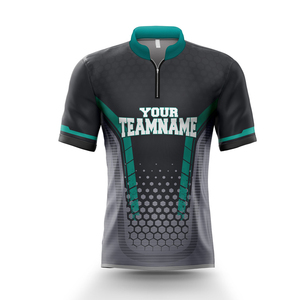 Breathable Professional Team Sportswear <b>Bowling</b> for Shirts Short Anti-Bacterial Moisture-Wicking Custom Athletic Team Apparel - Product Image 5