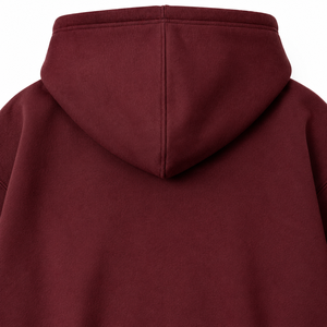 Sweat-shirt à capuche oversize pour homme, couleur unie, 100% coton French Terry, vêtement décontracté pour l'automne et article tendance sur mesure - Product Image 3
