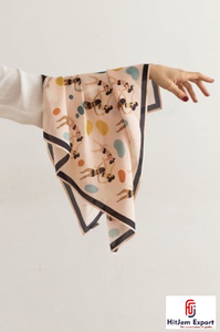 Fabricante de Textiles al por Mayor, Bufandas Cortas con Impresión Personalizada, Marca Blanca, OEM, ODM, Proveedor de Accesorios de Moda - Product Image 2
