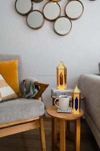 Farol de Metal Cuadrado Marroquí Hecho a Mano, Decoración para el Hogar, Diseño Personalizable, Decoración de Alta Calidad para Eventos - Product Image 5