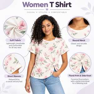 Camiseta para Mujer con Material Cómodo, Ligero y de Alto Rendimiento, Ajuste Flexible para un Estilo Casual Moderno y Uso Diario - Product Image 6