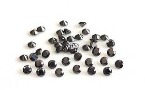 Moissanita Negra de 1.25mm, Corte Brillante Redondo, Claridad VS - Diamante de Moissanita Suelto de Alta Calidad - Product Image 5