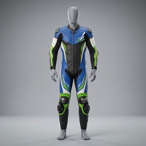 Professional CE Approved Leather Motorcycle Racing Suit Full Body Motorbike Riding Safety Gear Waterproof Breathable Biker Suit - Product Image 2
