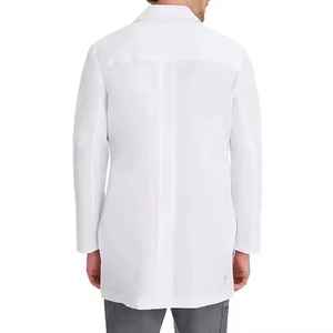 Blouse de laboratoire blanche de qualité supérieure pour médecins et infirmières, uniforme d'hôpital, veste de laboratoire en coton, vêtements de travail médicaux - Product Image 5