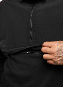 Brand New Design 2025 Hot Sale Polyester Men <b>Covered</b> <b>Button</b> Patchwork Printed Embroidered Logo Fleece Lined Windproof Varsity - Product Image 4