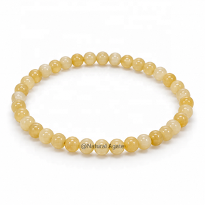 สร้อยข้อมือคริสตัลหินธรรมชาติมอสอาเกต 4 มม. ขายส่ง – ซื้อสร้อยข้อมือประดับด้วยลูกปัดพลอยสีเขียว - Product Image 3
