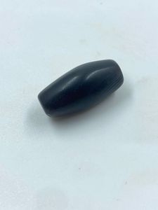 Agate naturelle de forme cylindrique, pierre précieuse de joaillerie fine, noire, 11,50x23,50 mm, fournisseur indien R.K. GEMS JEWELLERY - Product Image 4