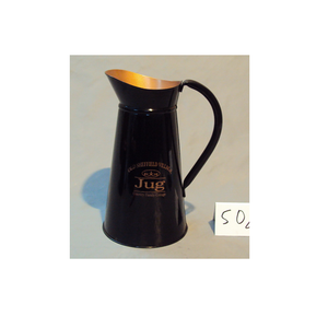 Copa de champán vintage Sheffield Village con pedestal de metal negro y interior dorado, recipiente decorativo para bar y fiestas - Product Image 3