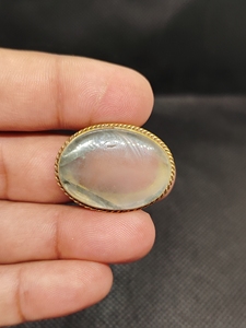 Lote de Colgantes de Macramé de Alta Calidad, Cristal de Fluorita Arcoíris, Bisel de Latón Ranurado, Precio al por Mayor, Colgantes de Moda - Product Image 2