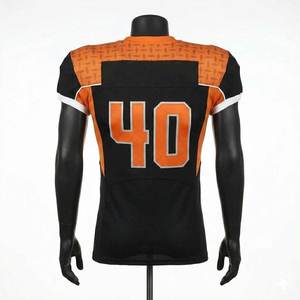 Camiseta de rugby transpirable de malla con impresión de logotipo personalizado de calidad profesional premium, ropa deportiva, camiseta de fútbol americano en venta - Product Image 3