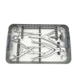 Conjunto de instrumentos para sistema de fusión cervical, kit de cirugía de columna vertebral, herramientas quirúrgicas ortopédicas veterinarias, kit de acero inoxidable - Product Image 6