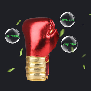 Best Quality Genuine Leather Boxing <b>Gloves</b> Wholesale Custom logo Boxing <b>Gloves</b> Punching <b>Gloves</b> for Men Breathable With OEM - Product Image 6