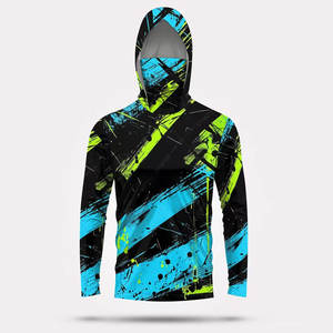 Camiseta de Pesca con Capucha UPF 50+ de Nuevo Diseño Personalizado para Hombre y Mujer, Transpirable, de Manga Larga, para Pesca y Senderismo - Product Image 3