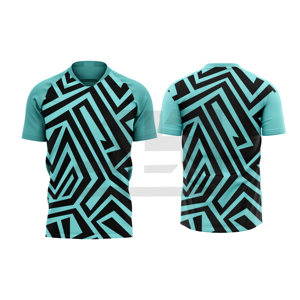 Maillot de football professionnel respirant, léger, anti-humidité, 100% coton, uniforme sportif pour l'entraînement et les matchs d'équipe - Product Image 5