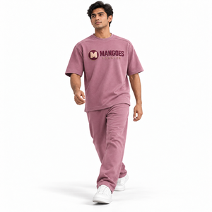 Camiseta de Algodón 100% con Estampado por Transferencia Térmica, Corte Holgado, Manga Corta, Personalizable en la Parte Delantera, Transpirable, Ropa Casual de Moda - Product Image 1