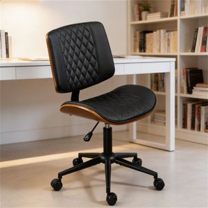 Sedia da ufficio per computer nera - Product Image 1