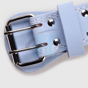Heavy Duty Gym Fitness Weightlifting <b>Belt</b> With Adjustable Buckle Back Support For Power Training <b>Exercise</b> Weightlifting <b>Belt</b> - Product Image 4