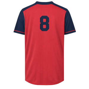 Camiseta de Béisbol Personalizada con Botones para Jóvenes, Uniforme Deportivo de Poliéster, Transpirable, Proveedor Mayorista OEM - Product Image 2