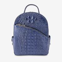 Sac à dos de luxe en cuir étoxique pour femme, best-seller, capacité 20-35L, poignée rigide, dossier ergonomique, fermeture éclair, taille L24