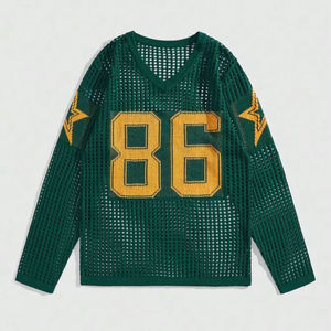 Camiseta de Alta Calidad de Poliéster/Algodón, Cuello Redondo, Corte Regular para Hombre, Estampado por Sublimación, Secado Rápido, Estilo Hip Hop - Product Image 1