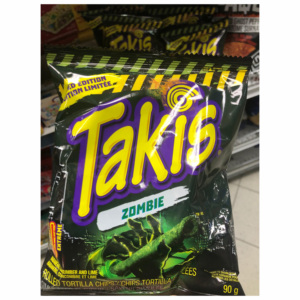 Chips de Tortilla Enrollados con Sabor a Pepino y Limón Habanero Takis Zombie 280g/92/93 - Product Image 2