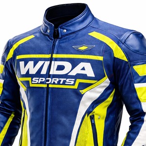 Chaqueta de Cuero para Motociclismo de Alta Calidad, Personalizada, Resistente al Viento, Transpirable, Unisex, para Adultos, con Protección, Venta al Por Mayor en EE. UU., OEM - Product Image 3