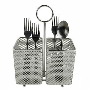 Support à Couverts en Métal Doré de Qualité Supérieure, Organisateur Moderne pour Ustensiles de Cuisine, Présentoir de Table et Rangement Domestique - Product Image 2