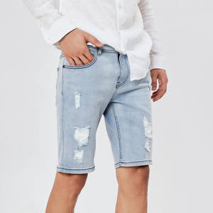 Nouvelle tendance : Shorts en jean personnalisés pour hommes, vêtements décontractés, shorts en jean personnalisés avec logo et emballage sur mesure - Product Image 2