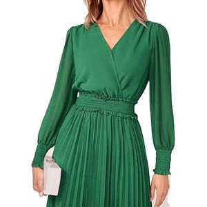 Sans manches personnalisé haute qualité dames Maxi Thobe respirant Khimar col en v robes femmes été luxe décontracté modeste robe 2025 - Product Image 4