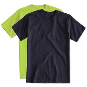 T-shirt noir t-shirts en coton vêtements d'été col rond impression broderie fabriquée au Pakistan vêtements de mode t-shirts pour hommes - Product Image 1