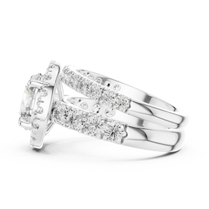Eternity Band 925 Sterling Silver Moissanite <b>Diamond</b> <b>Ring</b> Wholesale Jewelry Factory Manufacturer - Product Image 2