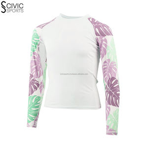 MMA Rash Guard Diseña tu propia camisa de compresión de sublimación Bjj Rashguard personalizado impreso para hombre - Product Image 5