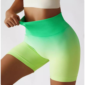 Pantalones Cortos Deportivos para Mujer, Estampado por Transferencia Térmica, Ecológicos, de Secado Rápido, Transpirables, de Spandex/Algodón, para Yoga, Verano - Product Image 3