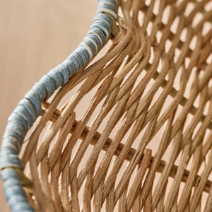 Bol à fruits en rotin de qualité supérieure, support de service en rotin multicolore, style minimaliste, vente en gros, décoration intérieure et articles de cuisine en provenance du Vietnam - Product Image 2