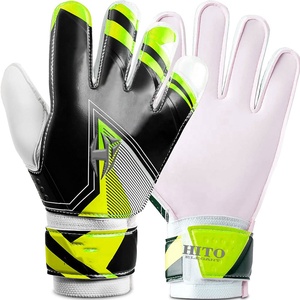 Nouveaux gants de gardien de but professionnels à séchage rapide, anti-boulochage, antidérapants, avec protection des doigts, design dernier cri. - Product Image 1