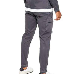Pantalon de jogging multicolore en coton pour homme, nouvelle collection, grande taille, décontracté, style cargo, multi-poches, streetwear - Product Image 4