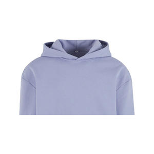 Sweat à capuche pour femme, taille unique, hiver, logo embossé sur le devant, en molleton tricoté 100% coton, coupe-vent, écologique, respirant, 360g - Product Image 2
