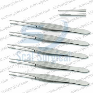 Pinzas de Disección McIndoe, Instrumento Quirúrgico para Agarrar Tejidos, Puntas Finas Dentadas para Microcirugía Reconstructiva Plástica - Product Image 6