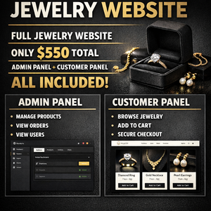 Sitio Web de Comercio Electrónico de Joyería Moderna (Todo Incluido) - Versión Empresarial de Marketing Digital por Correo Electrónico, SEO en Páginas, Activación Global - Product Image 4