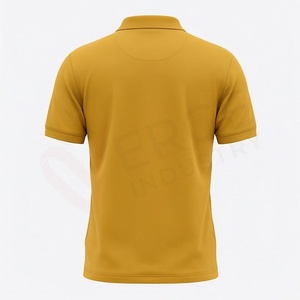 Men's <b>Navy</b> <b>Blue</b> Short Sleeve 100% Polyester Pique for <b>Shirt</b> Casual Breathable Anti-Wrinkle Regular Fit Solid Knitted Design - Product Image 2