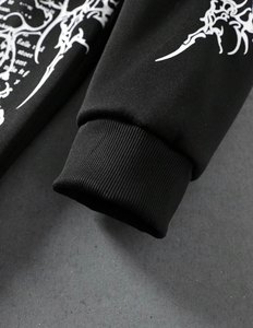 Sudadera con Capucha Extra Grande Personalizable, Sudadera de Felpa Gruesa Personalizable, Sudadera Premium de Estilo Urbano - Product Image 4