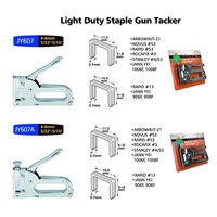 Agrafeuse multi-usages à chargement arrière certifiée GS JANN-YEI, orange, finition peinture au four, qualité industrielle/bricolage, OEM/ODM