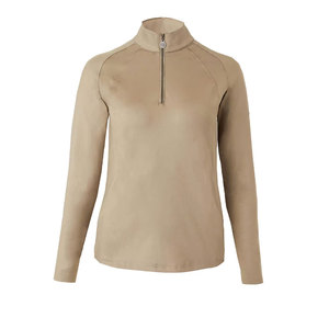 Chemise d'équitation pour femmes Econex Sports OEM, respirante, en tricot solide, manches longues, sous-vêtements de base pour l'équitation, spandex, séchage rapide - Product Image 5