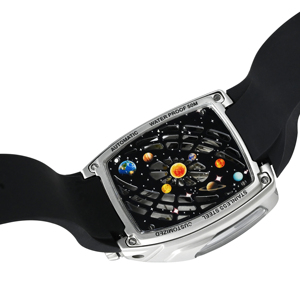 Reloj Deportivo de Lujo con Correa de Caucho para Hombre, Reloj de Acero Inoxidable, Modelo S17, Relojes de Pulsera Mecánicos, OEM ODM - Product Image 6