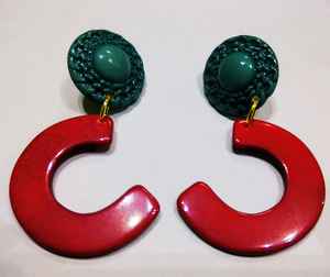 Boucles d'oreilles de créateur de haute qualité au design arbre, élégantes, faites main avec perles de rocaille, design unique, bijoux de mode, design créatif - Product Image 6